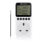 Электронный регулятор температуры с таймером, с датчиком 3 м