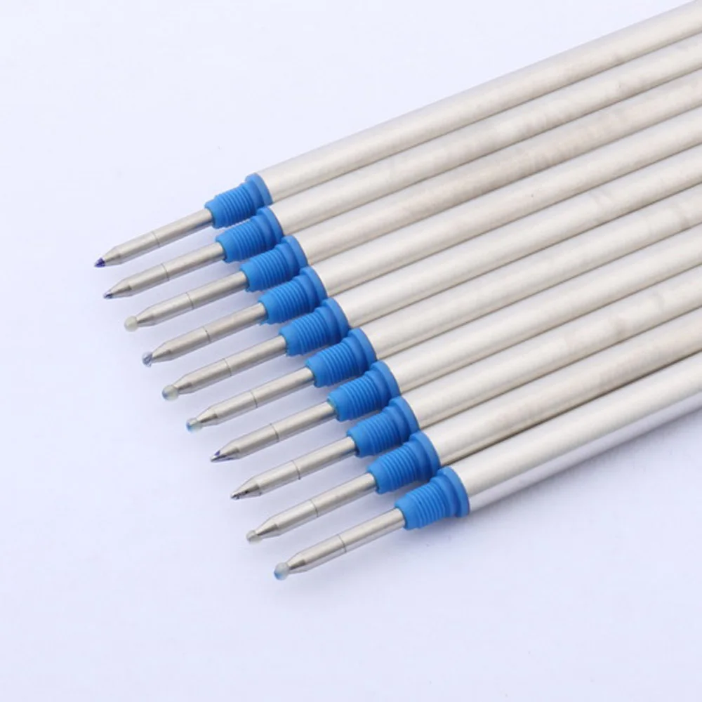 5 шт. качественные стержни с синими или черными чернилами вращающиеся JINHAO для