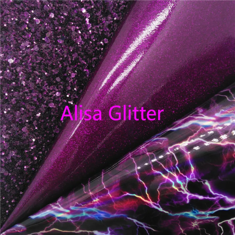 1 шт. A4 21X29 см Alisa блестящая фиолетовая плотная блестящая ткань гладкая блестящая кожаная ткань, блестящая лакированная кожа для лука DIY E32A