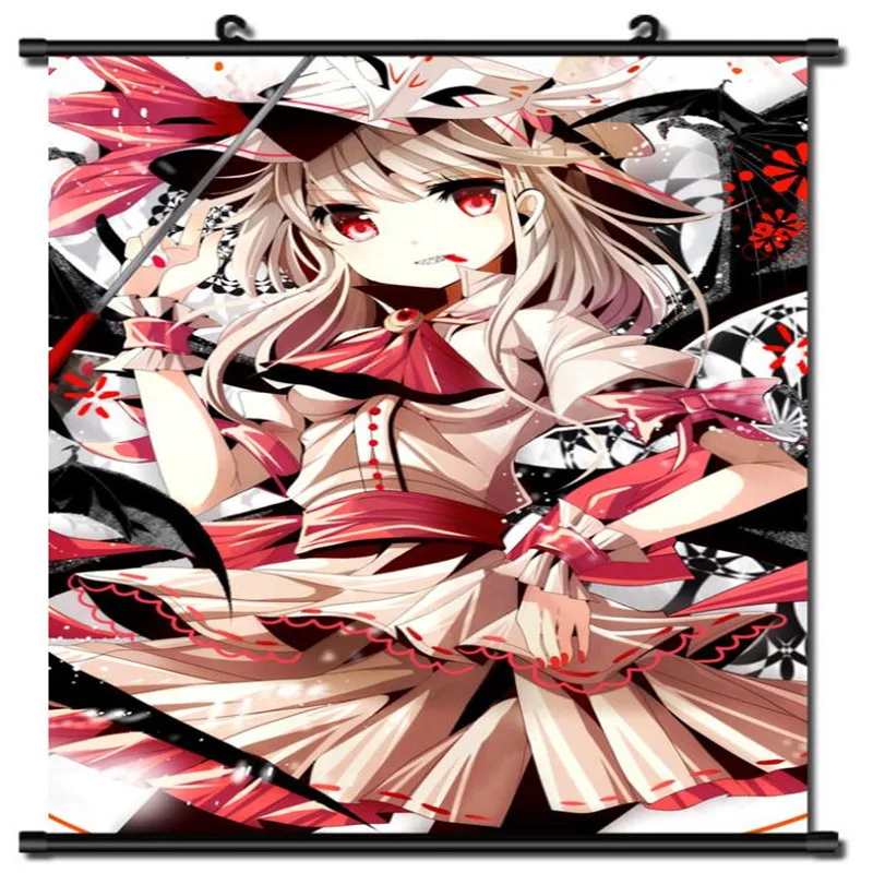 Японское аниме проект TouHou воплощение алого фландрида ремилии алый Декор для дома