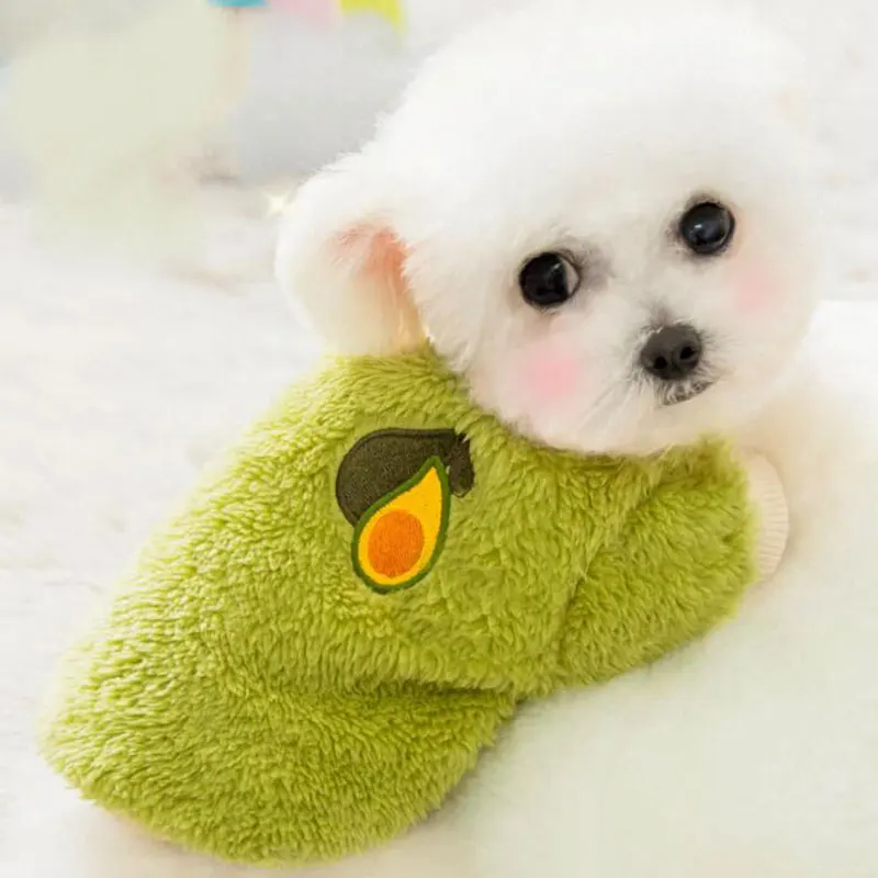 

Warm Pet Vest Cartoon Printed Vest Skin-friendly Dog Vest Cute Pet Supplies Puppy Kitten Clothing Flannel Pet Clothes New