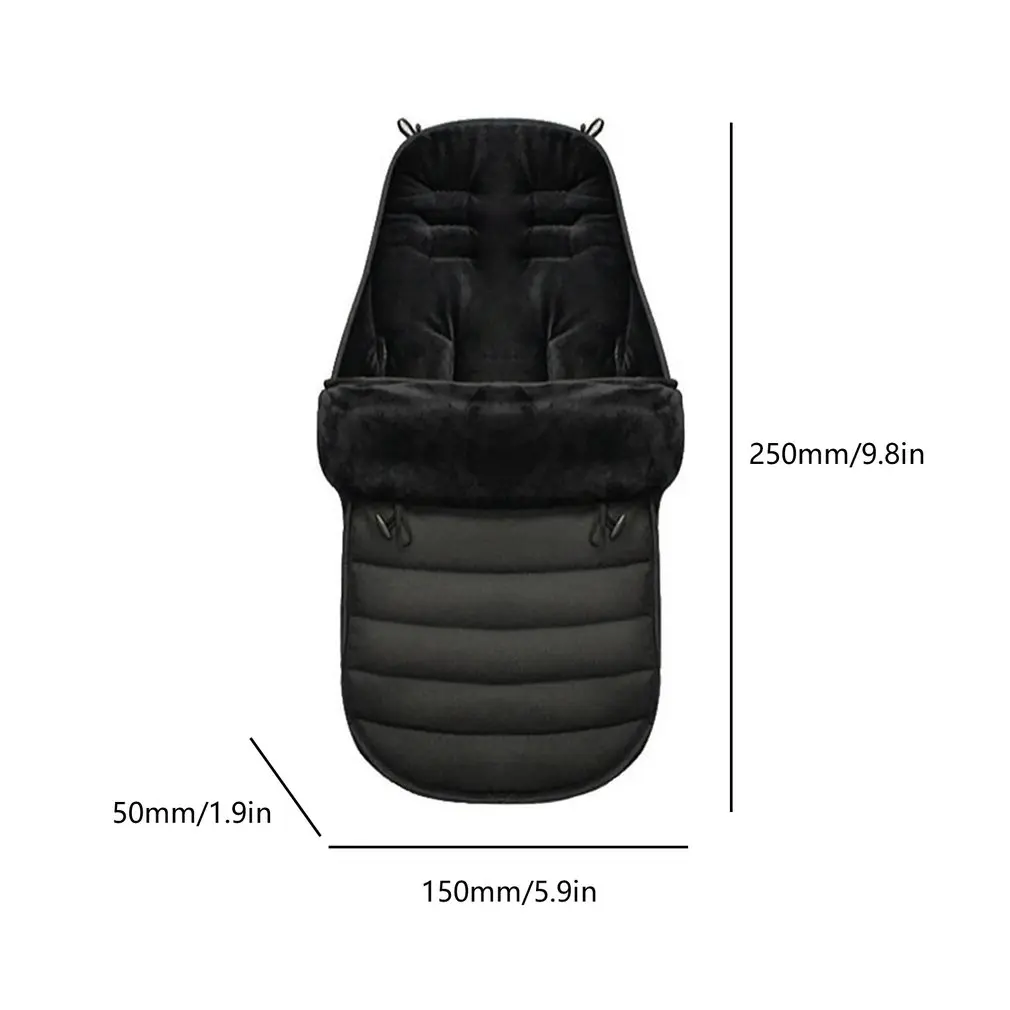 

Baby Stroller Sleeping Bag Windproof Warm Winter Baby Stroller Footmuff Foot Cover Bunting Sleeping Bag Blanket For Baby Infant