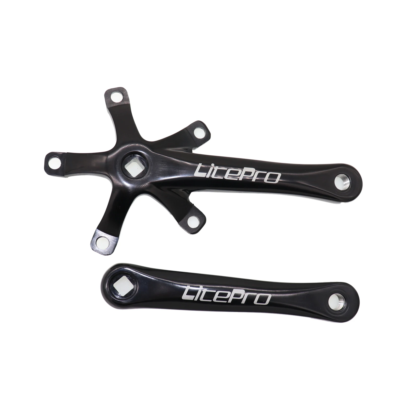 Litepro шатун цепи 130 BCD складной велосипед BMX односкоростная цепь колеса AL7075 170 мм Crank 130bcd зуб 45T 47T 53T 56T 58T