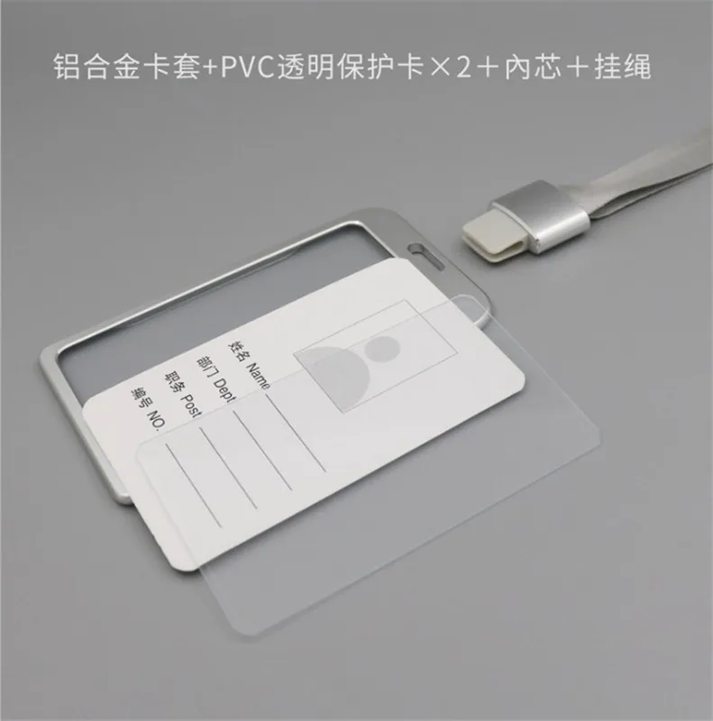 Держатели для визиток металлические мужчин и женщин 1 шт. держатель банковской