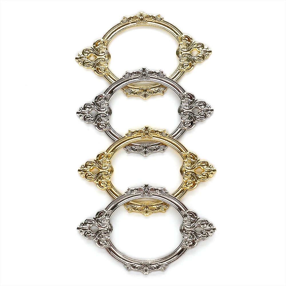 10 шт. Античные Резные аксессуары для фотографий|Рамка| |