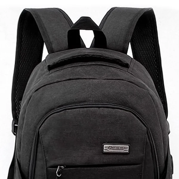 Рюкзак для ноутбука с usb портом зарядки бизнес водостойкий полиэстер и сумка