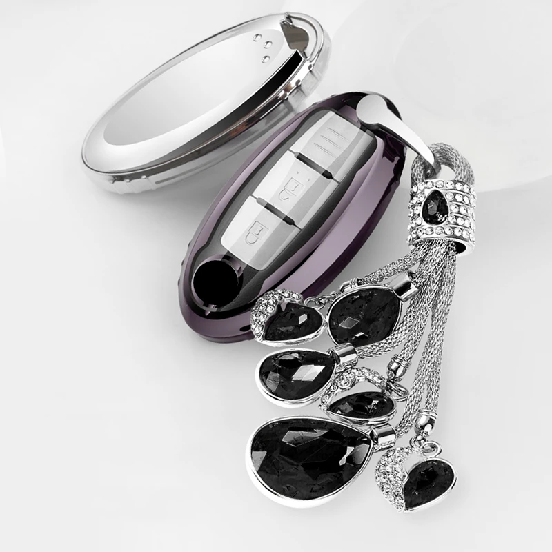 Новинка прочный Чехол из мягкого ТПУ с полным покрытием для автомобильного ключа