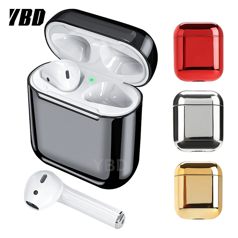 YBD роскошный чехол с мраморным рисунком для AirPods цвета чехол для Apple Airpods Air Pods чехол Coque Funda для Airpod аксессуары