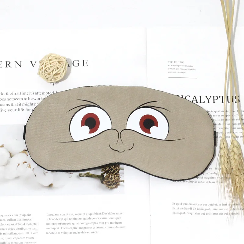 1 шт. мультяшный Милый хлопковый чехол для глаз маска сна креативный пластырь