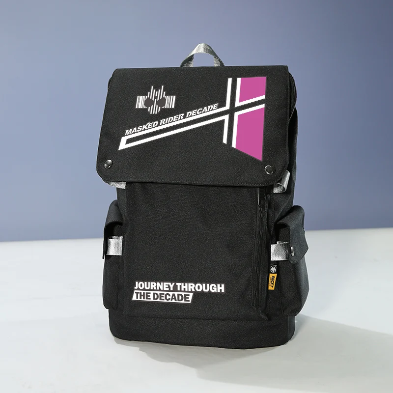 

Wholesale Japan Anime Kamen Rider Fashion Backpack 01 Decade Zi-o School Bag Adults Student Cosplay Travel Messenger Bags Gifts