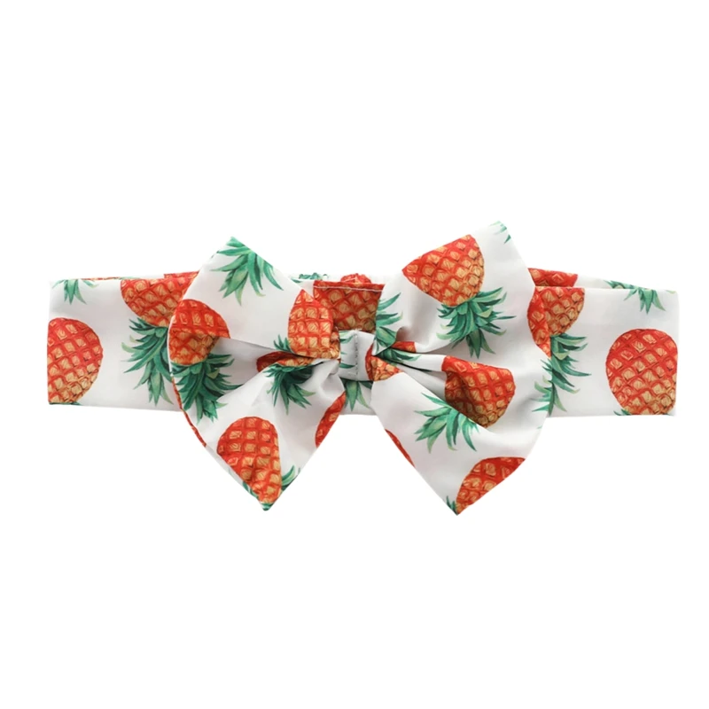

3 Pieces Kids Suit Set Toddler Baby Girls Fruit Print Sleeveless Pullover Tank Top + Skirt+ Headband for Summer Clothes