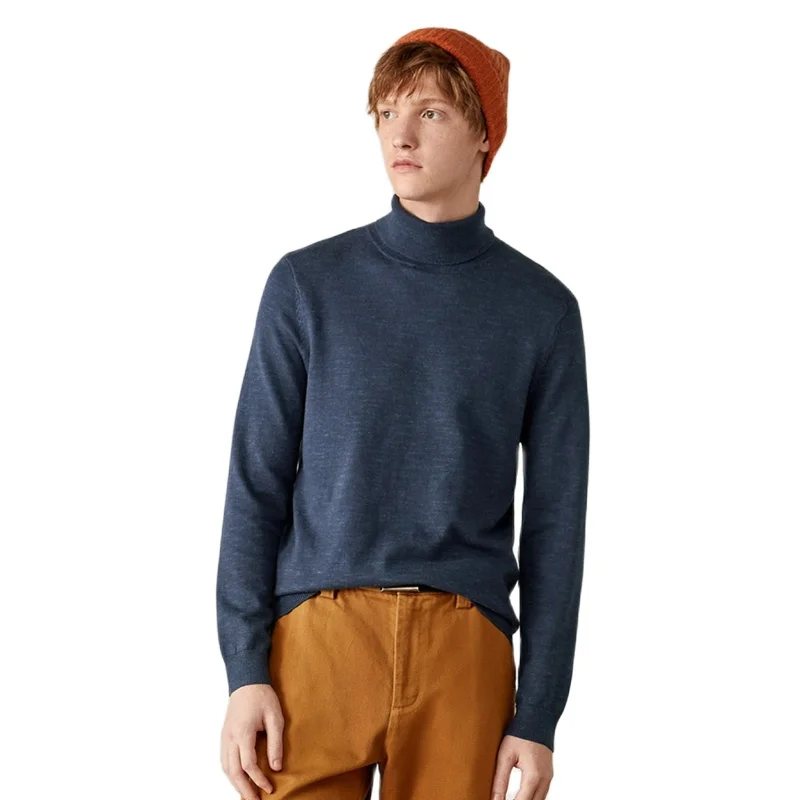 Пуловер Semir свитер для мужчин молодежная зимняя водолазка 2020 теплый трендовый