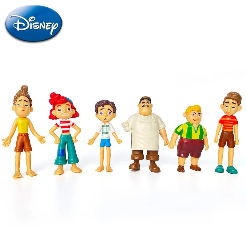 

2021 Luca Disney Movie Anime Action Figures Toy Q Posket Kawaii Alberto Giulia Figure Mini Figurine Kids Toys Gifts for Children