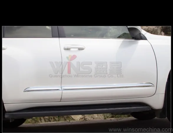 Для Toyota Land Cruiser Prado LC150 150 2010- хромированный корпус боковое формовочное покрытие отделка автомобиля внедорожник Стайлинг тюнинг аксессуар