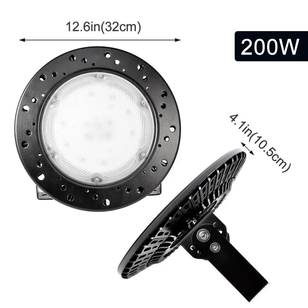 

Rechargeable and Intelligent and Waterproof and High Quality and High Safety LED D5 200W 110V Cold White Light UFO Floodlight