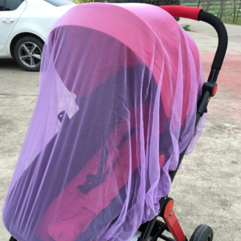 2019 Newest Hot Newborn Toddler Infant Baby Stroller Crip Netting Pushchair Mosquito Insect Net Safe Mesh Buggy White |