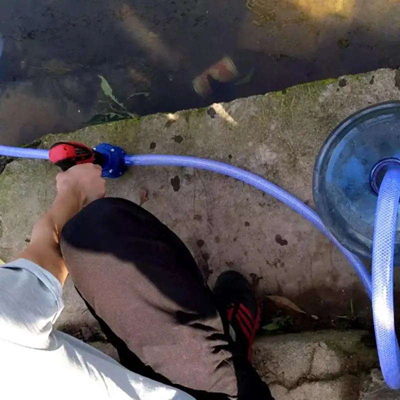 

1pc Hand Electric Drill Engineering Plastics Small Pump Centrifugal Pump for Garden