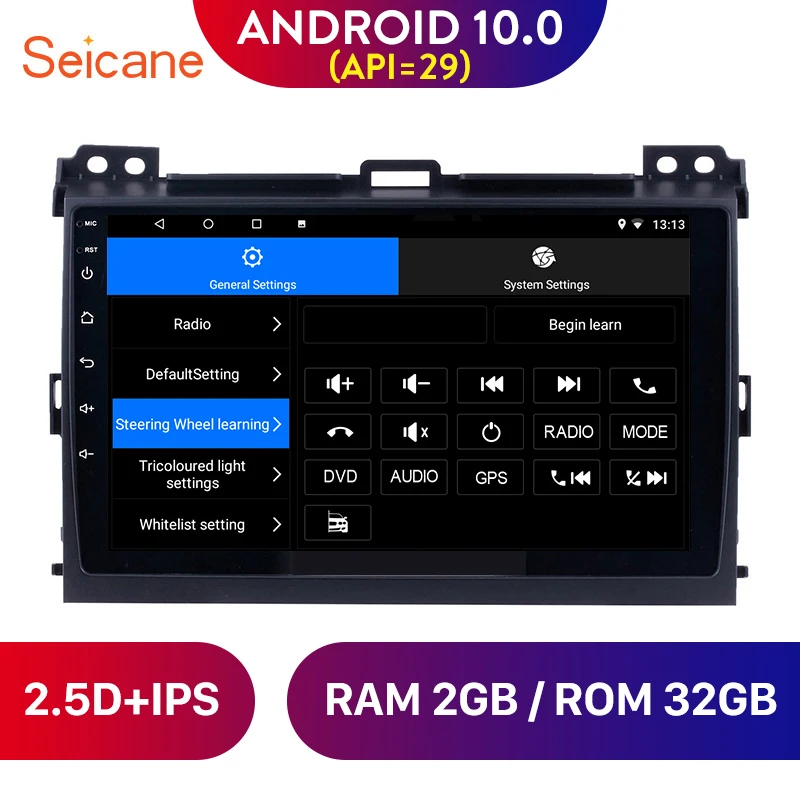 Seicane Android 10 0 автомобиль радио GPS навигационная система плеер лента запись для 2004