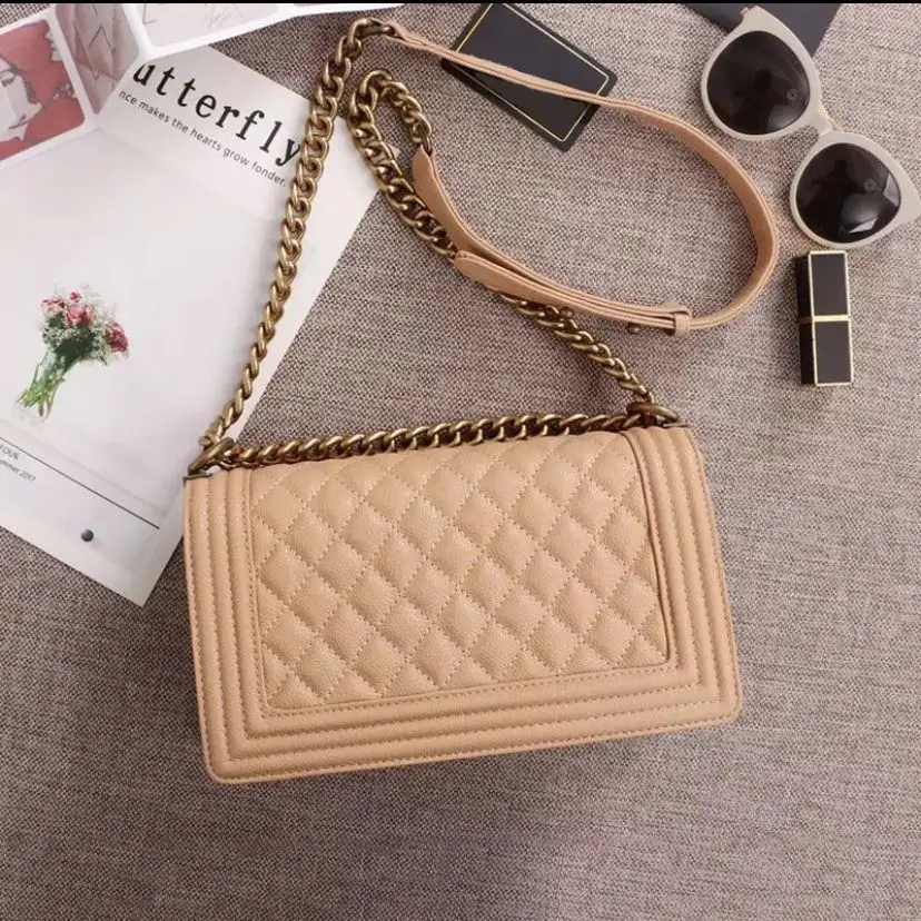 

Luxury handbags women bags designer top quality cauiar bags for women 2020 famous brand sac a main genuine leather chains bags