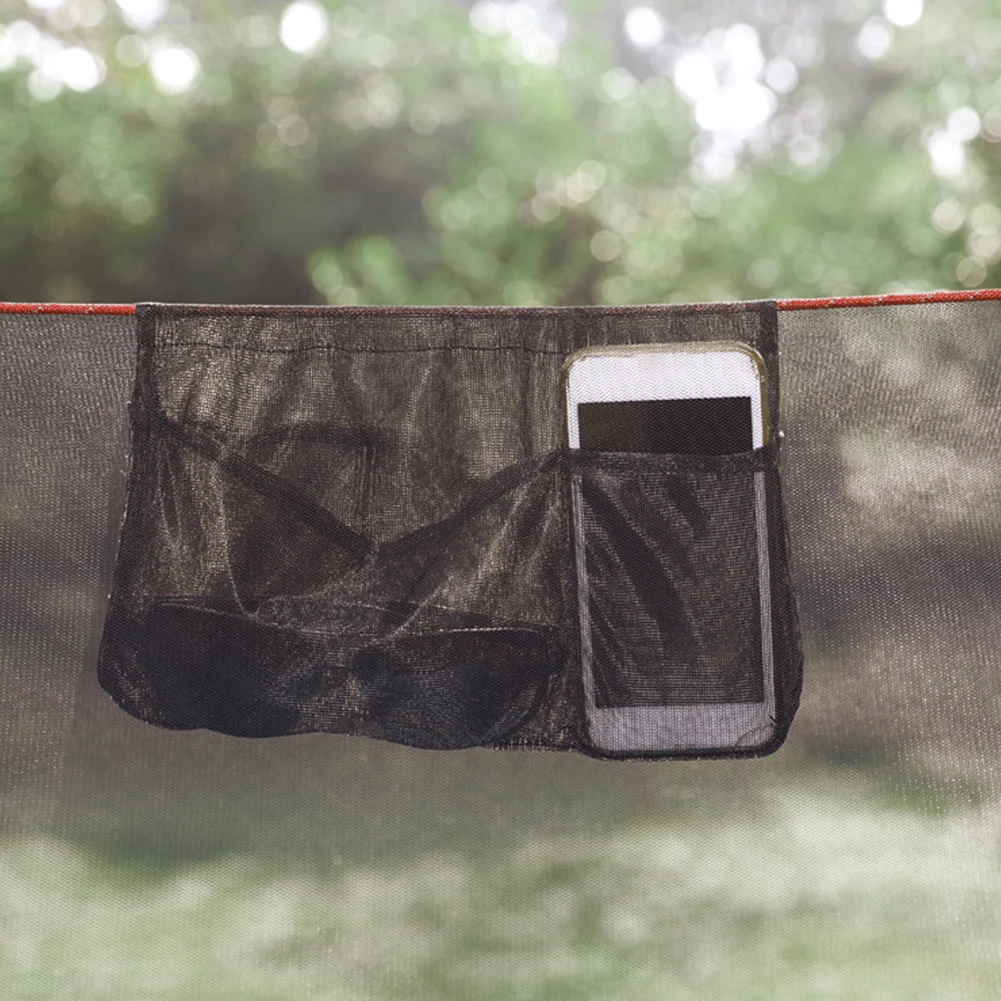 

7 Pockets Hammock Organizer Traveling Outdoor Sports Climbing Lightweight Storage Bag Sundries Holder Portable Foldable Mesh