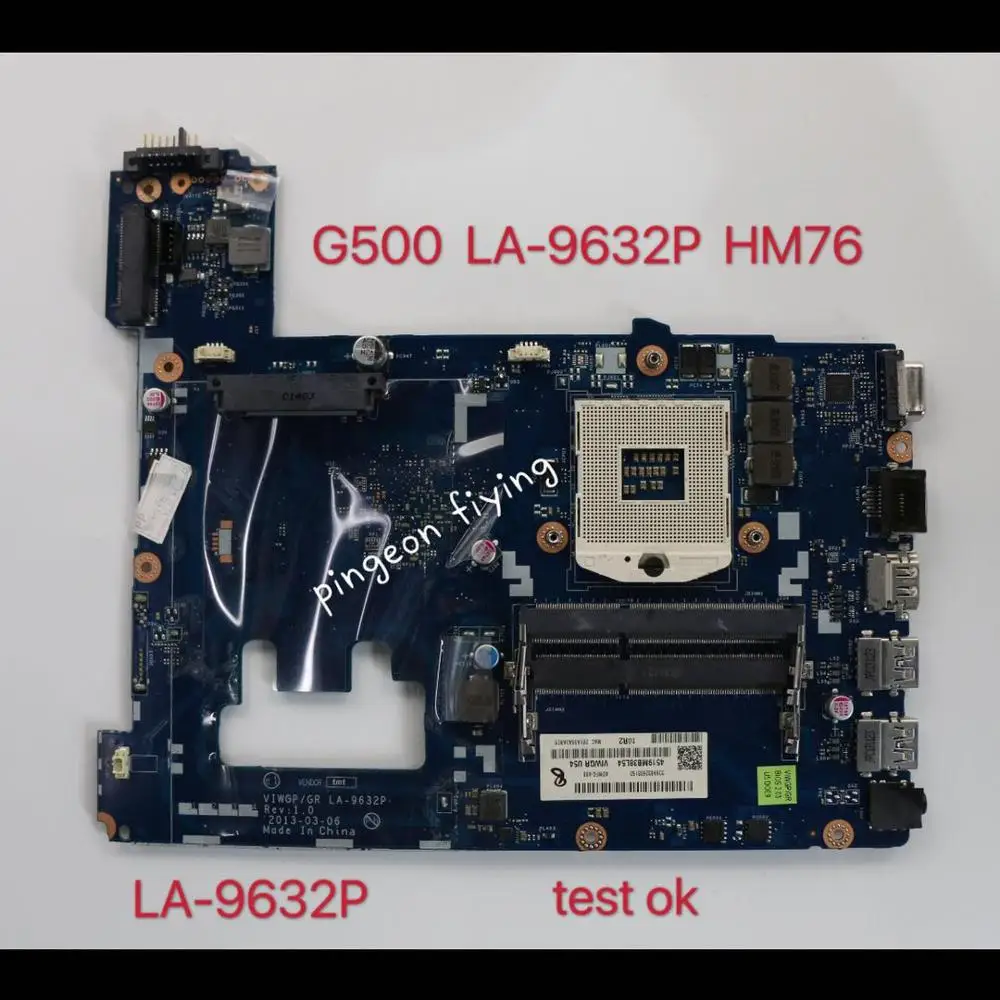 

Материнская плата для ноутбука G500, модель HM76 с идентификационным интерфейсом 90002835 90002838 90002833