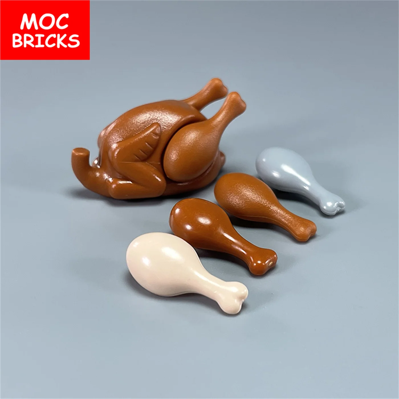 10 шт./лот MOC кирпичи барабанная палочка День благодарения сборные частицы