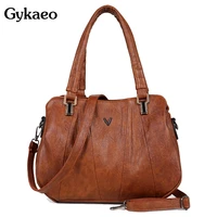 gykaeo luxury handbags women bags designer fashion tote bag ladies soft leather shopping small crossbody shoulder bag sac a main
