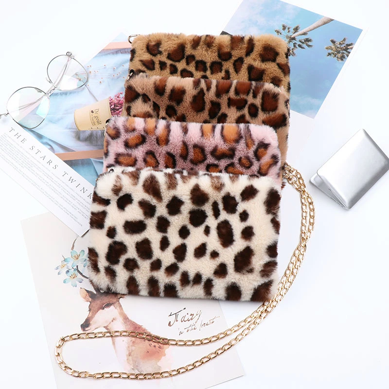 Зимние новые модные сумки через плечо женская сумка из искусственного меха с