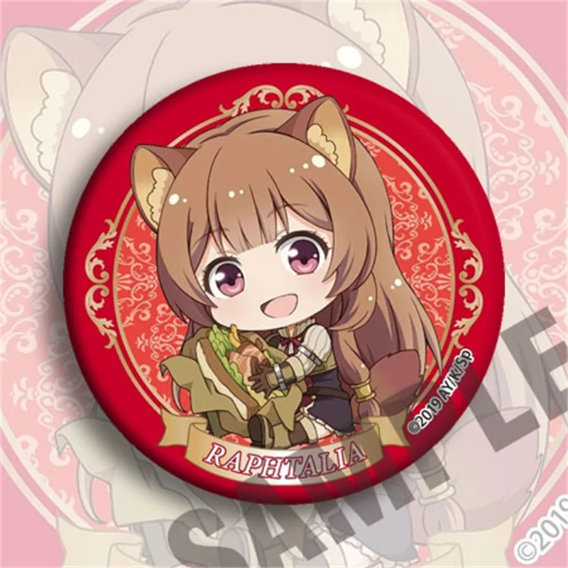 Брошь значок с героем из аниме Восхождение щита| |