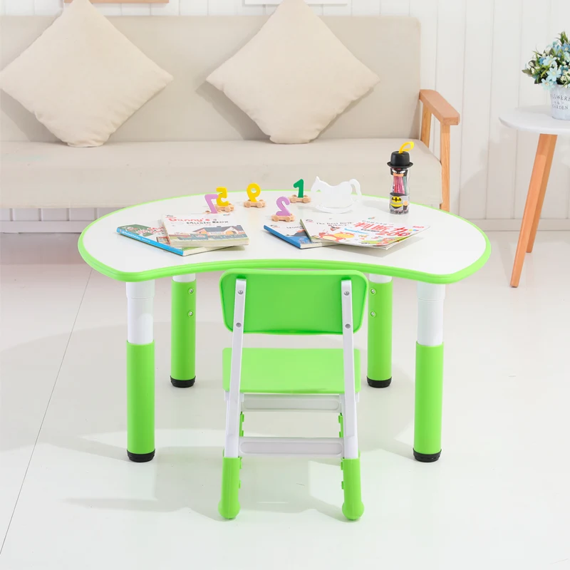 Детский стол регулируемый подъемный ученический Новый полумесяц детский сад