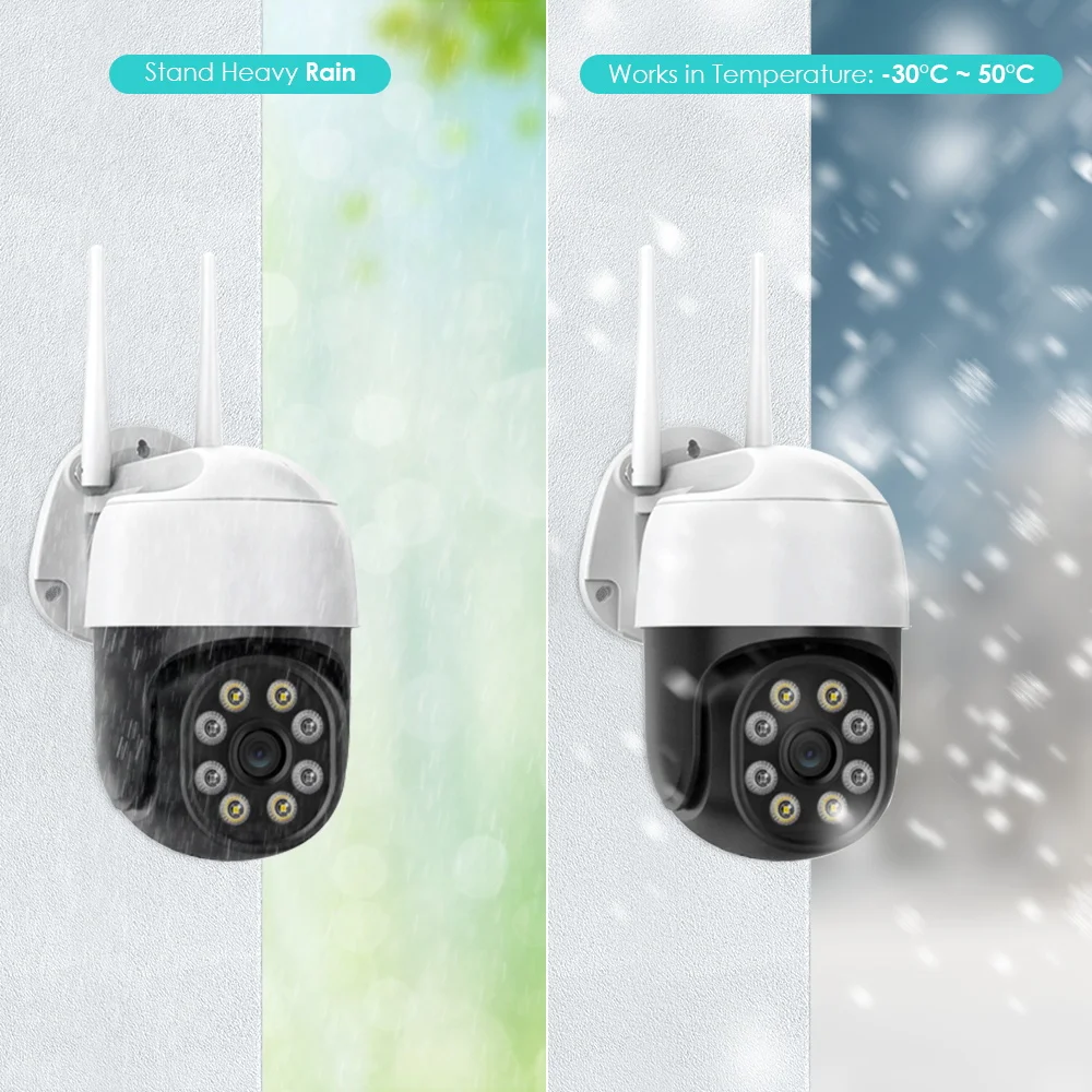 IP-камера наружная с датчиком присутствия 1080P Wi-Fi PTZ 8 Мп 5 |