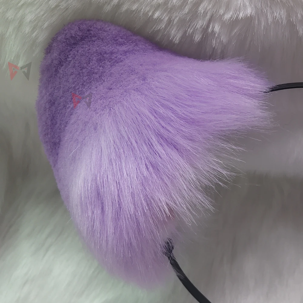 Новый цвет коричнево-фиолетовый С украшением в виде кошачьих ушек и сердечком