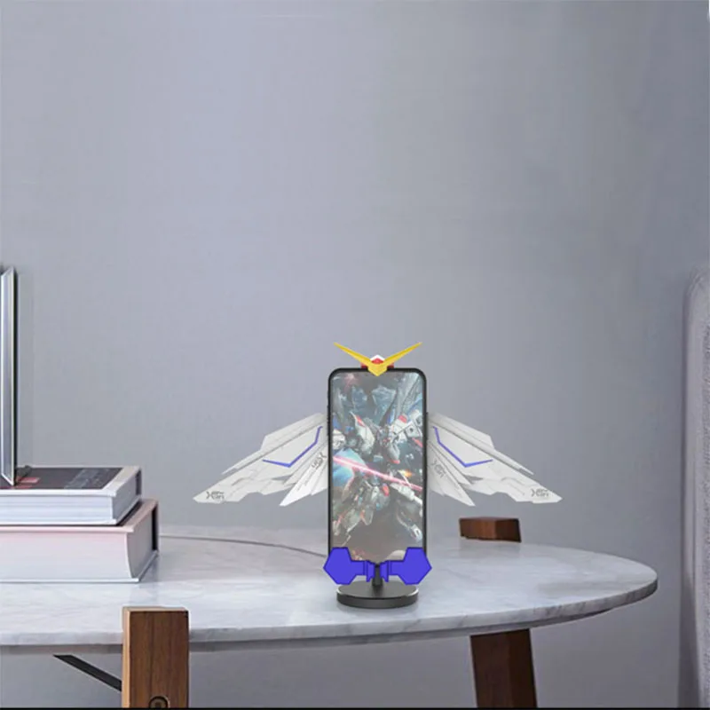 

anime GUNDAM figure toy wireless car table charger Fast Charging cosplay costume