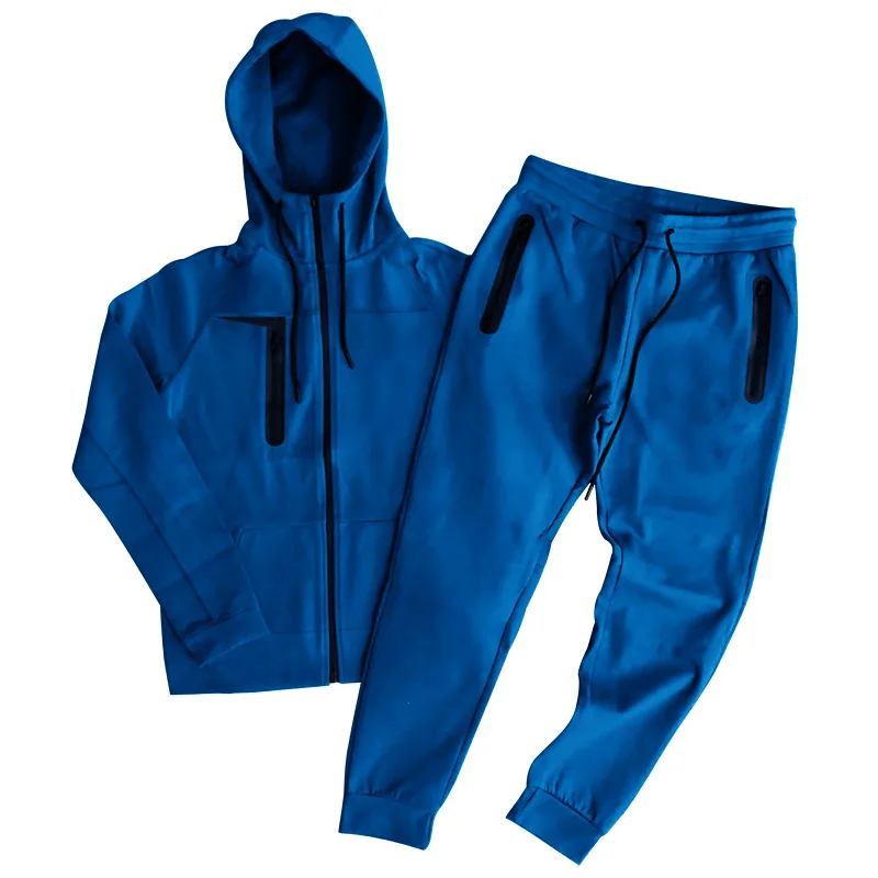 

Foreign trade sports brand fitness suit men's spring and autumn big size young mountaineering outdoor leisure sportswear