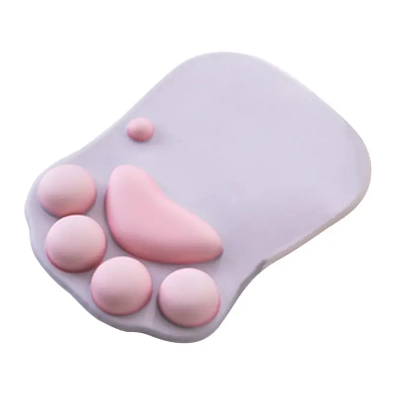 

Cute Cat Paw Mouse Pad Anti-Slip Silicone Mice Mat PC Laptop Computer Office Comfort Wrist Rest Support Gaming Accessory 32CA