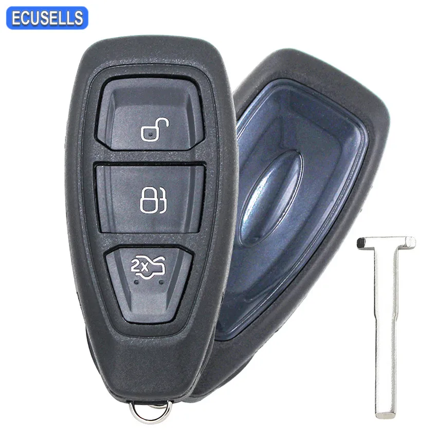 Корпус автомобильного ключа с 3 кнопками дистанционного управления сменный