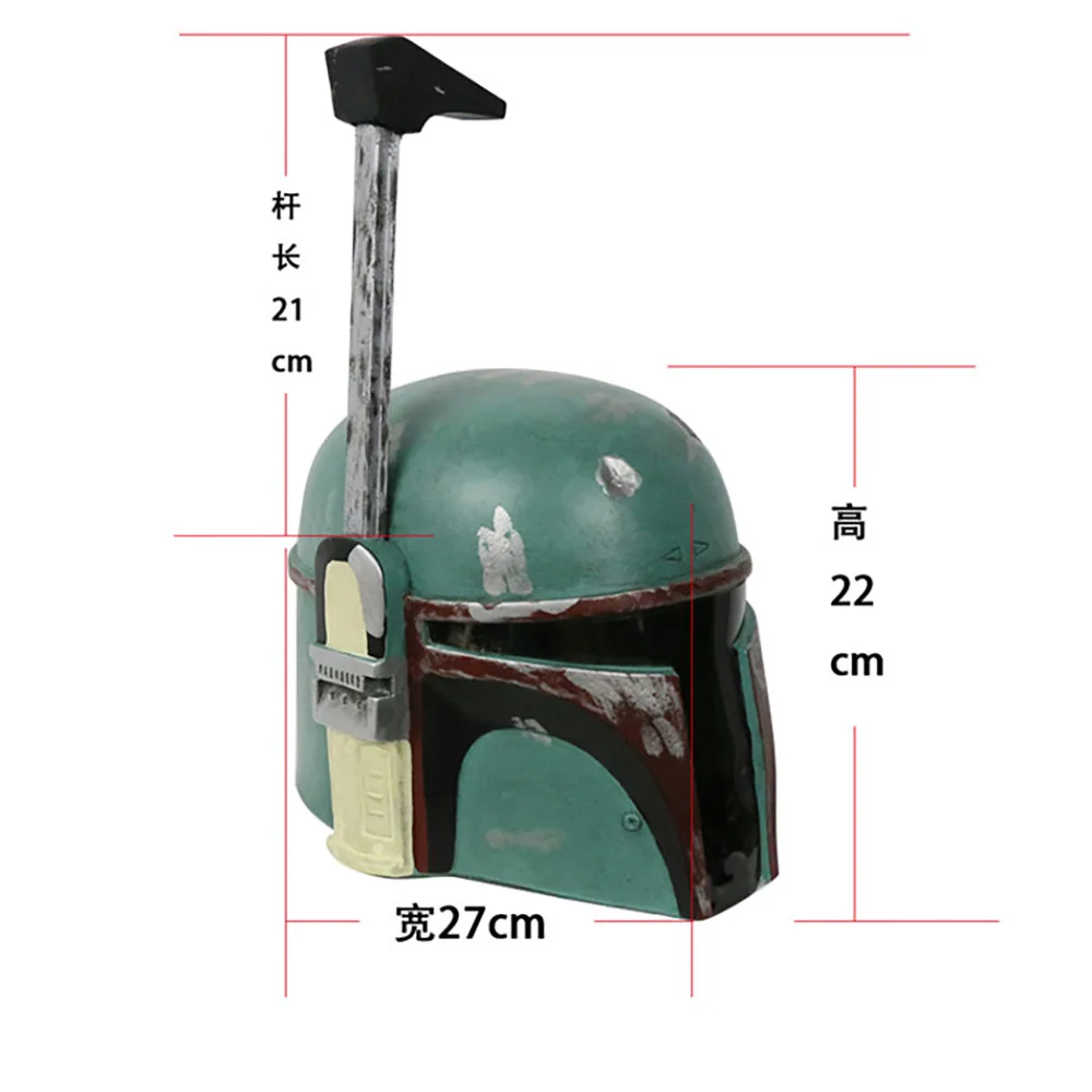 Star Wars шлем Косплэй охотник за головами бобы Фетта маска хэллоуин из ПВХ реквизит |