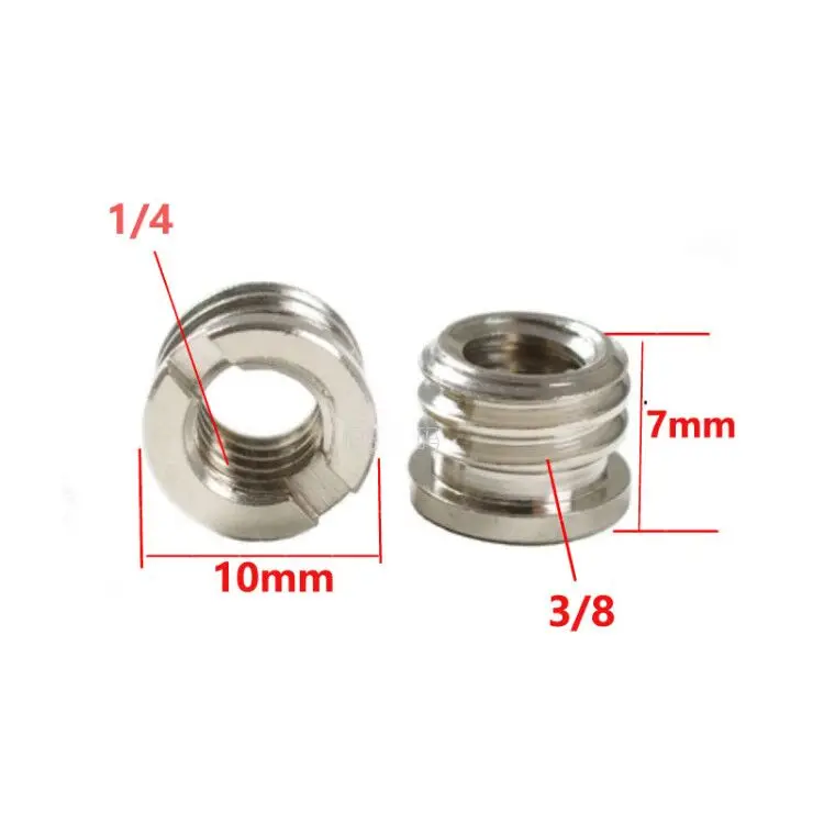 50 наборов 5 в 1 1/4 &quotдо 3/8&quot винт Spigot Stud и с резьбой для крепления на штативе