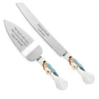 Персонализированный свадебный подарок, на вечерние Каз, набор лопат для торта из нержавеющей стали, нож для хлеба, пиццы, разделитель для десертов, Пирогов, помадки