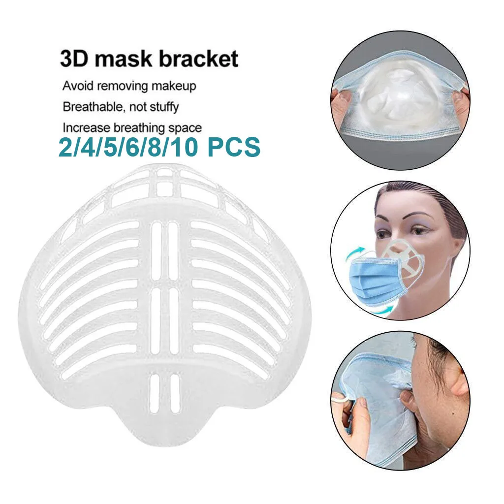 Unisex Reusable Mask Bracket Holder Double Protection 3D Breathe Smoothly Extender Sep 9th | Дом и сад