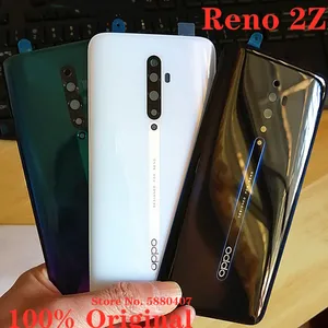 100 original back cover for oppo reno 2z reno2z rear housing door battery cover panel mobile phone case shell replacement parts free global shipping