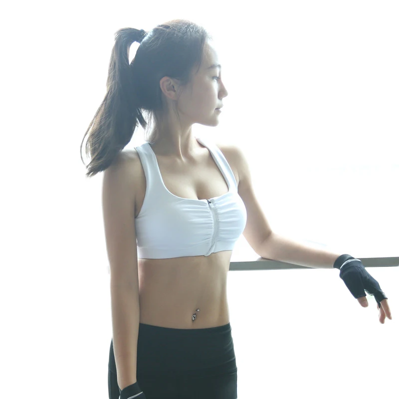 Спортивный бюстгальтер PS с застежкой спереди бюстгальтеры для спортзала женщин