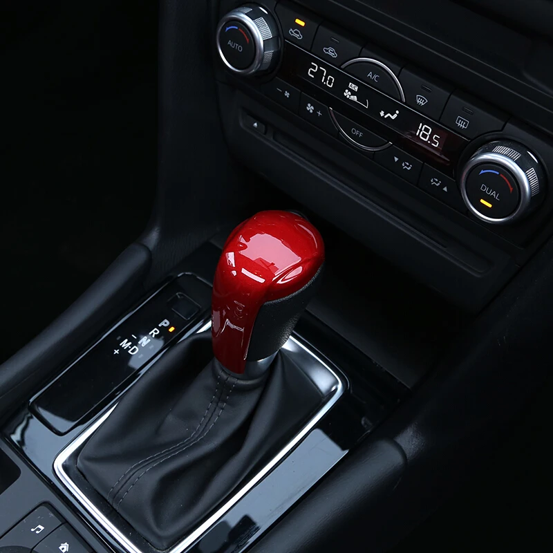 

For Mazda 3 Axela AT 2014-2018 / CX-3 AT 2016-2018 / Atenza AT 2014-2018 / CX-5 AT 2014-2020 Car Gear Shift Knob Handle Cover