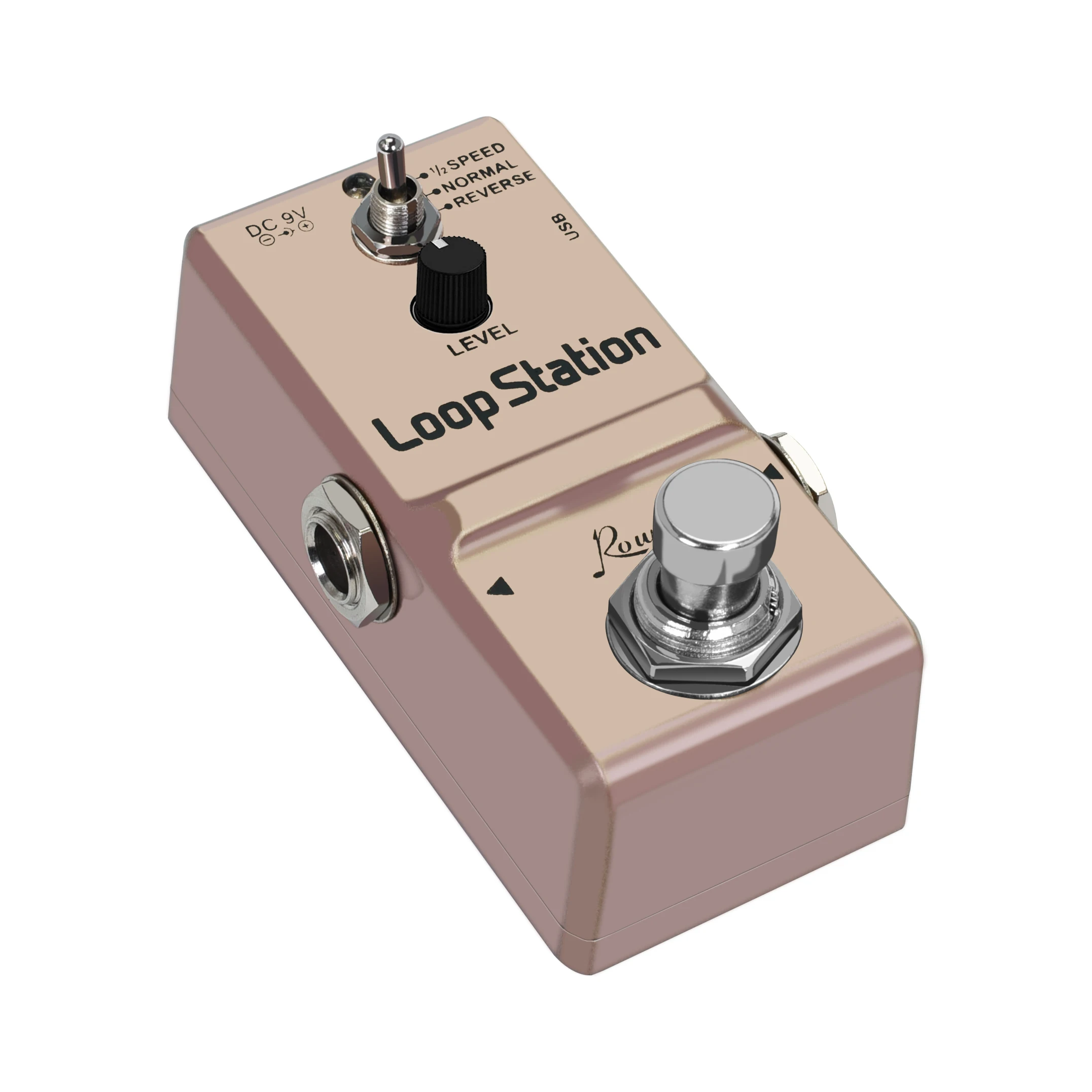 rowin ln 332s gitarre mini schleife station pedal looper wirkung pedale für elektrische gitarre 10 min aufnahme unbegrenzte 3 modi free global sh