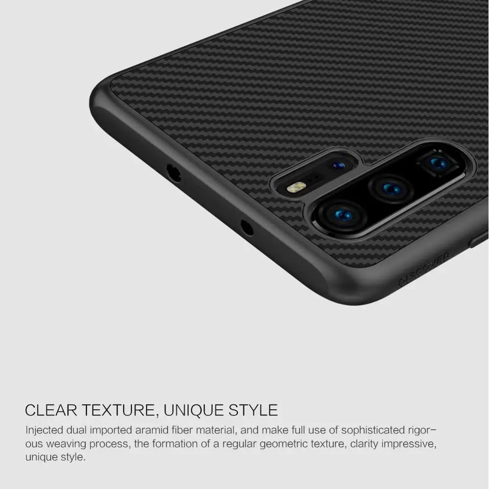 for Huawei P30 Pro case carbon fiber cover original NILLKIN synthetic mobile phone | Мобильные телефоны и аксессуары