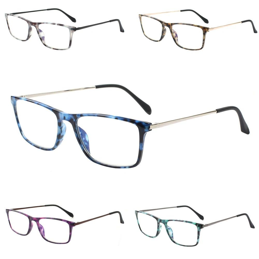 

Unisex Reading Glasses Anti-Blue Light Metal Frame Computer Anti-Fatigue Anti-Blue Light Reader