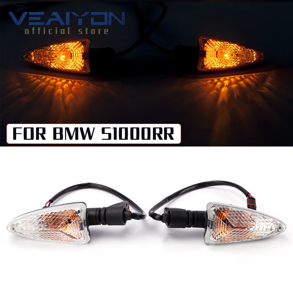 For BMW S1000RR 2010-2014 C600 Sport G650GS Sertao 2012-2014 Motorcycle LED Turn Signals Indicator Blinker Lights Accessories