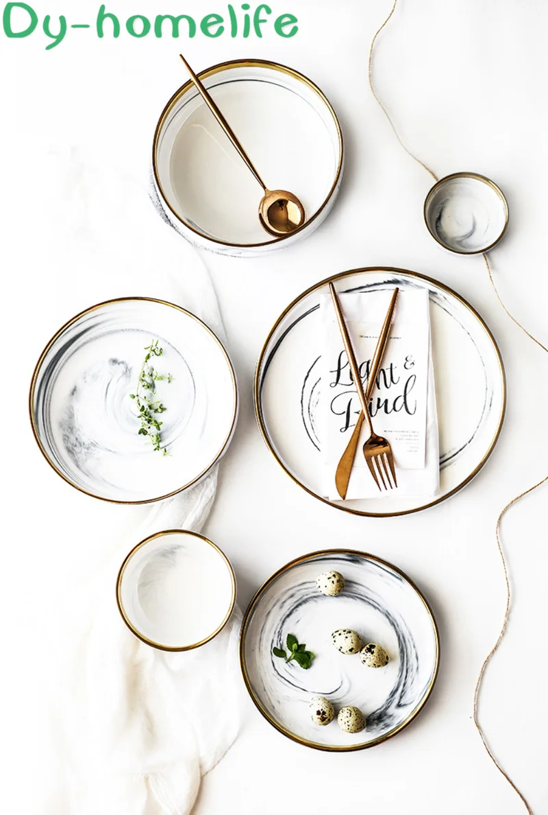 Европейский Креативный кухонный набор из белого и серого мрамора в Пномпене