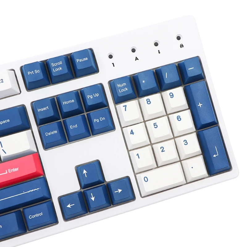 

Колпачок для клавиш Iso макет вишневого профиля, 138 клавиш, краситель, подключаемый колпачок для переключателя Cherry MX