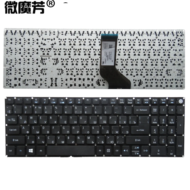 Новая русская клавиатура RU для ACER Aspire V15 T5000 N15Q1 N15W7 N15W6 N15Q12|Клавиатуры замены| |